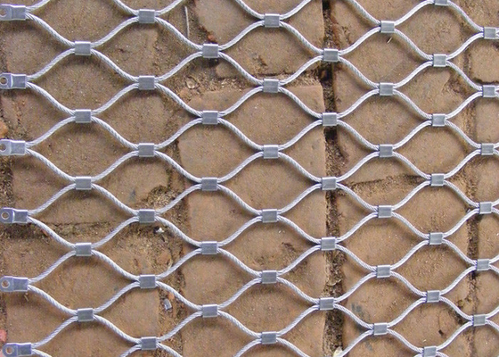 Fence X Tend Cable Mesh With Ss304 2.0mm Stainless Steel Rope Weather Proof