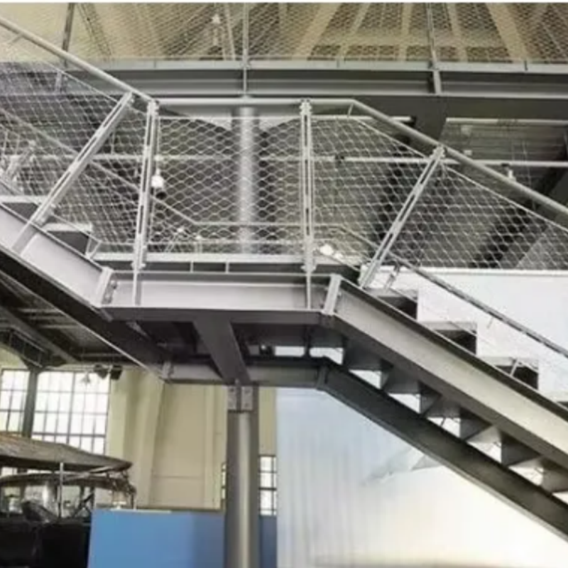 316 Stainless Steel Rope Net for Garden Fence Fall Protection Football Field Cable Mesh