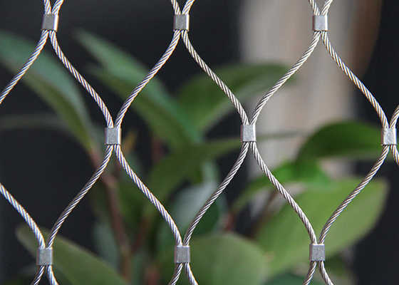 Corda de fio 316 Mesh Architectural Flexible de Aisi 304