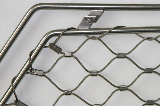 Corda de aço inoxidável resistente à corrosão Mesh Aisi da virola 316 304