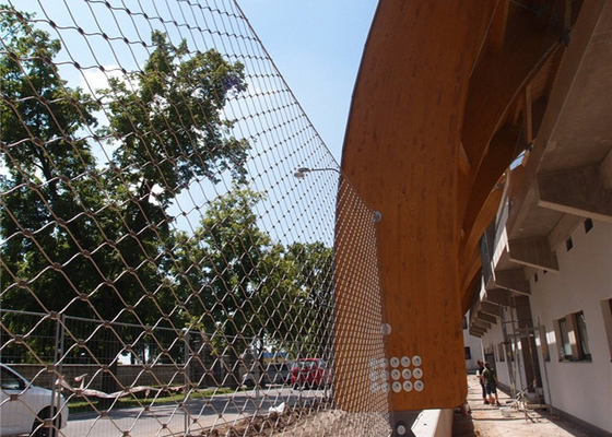 fio arquitetónico Mesh Building Protection Net de 4.0mm