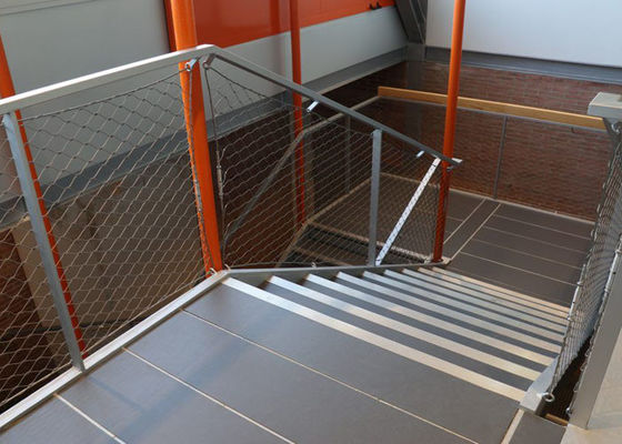 Corda de Aço Inoxidável para Escada Anticorrosiva com Furo 50 X 50mm