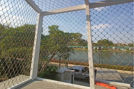 Corda de aço inoxidável personalizada Mesh For Fence Weather Resistance do fio 3/32inch