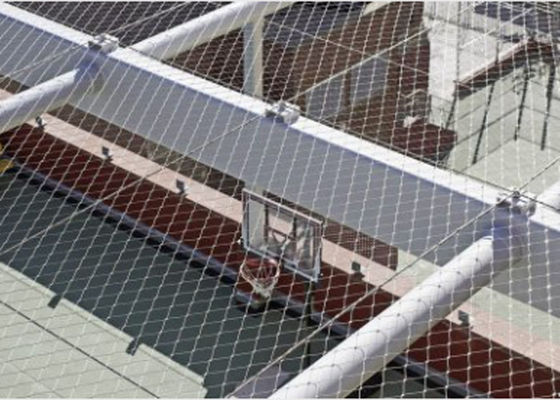 Rede de cabos de balaustrada de aço inoxidável 25x25 mm SUS 304 316