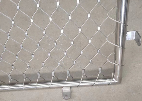 Fio de corda personalizado de Mesh Fencing With Frame 2.0Mm da corda do cabo