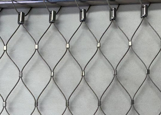 cabo Mesh Railing Architectural Wire Mesh da balaustrada de 2.0mm que oxida não
