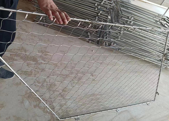 A corda de fio da proteção 4mm que pesca facilmente montou o anti corrosivo de aço inoxidável
