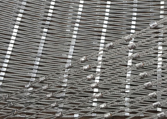 Deixe cair a balaustrada da rede da corda de fio do cofre forte 3mm ou o cerco do anti anti alcaloide ácido