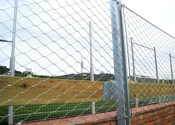7 X7 Balustrade Cable Mesh, rede de fio de aço inoxidável personalizado
