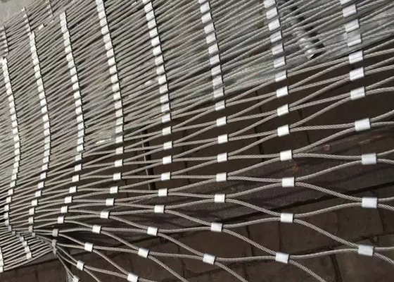 Rede de corda de aço inoxidável de alta resistência à tração para soluções industriais flexíveis