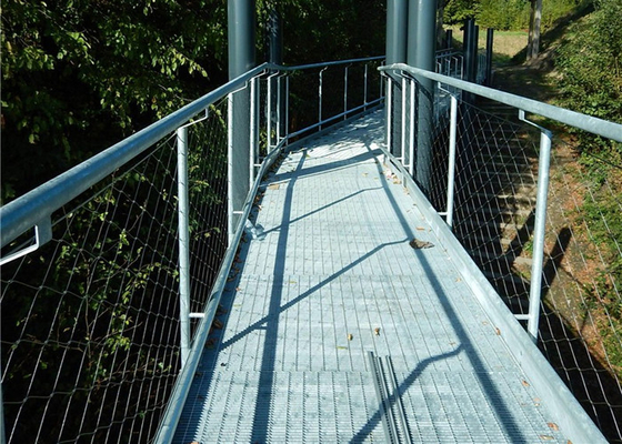 Ponte Flexível de aço inoxidável Cable Netting Anti alcalino 4,0 mm fio