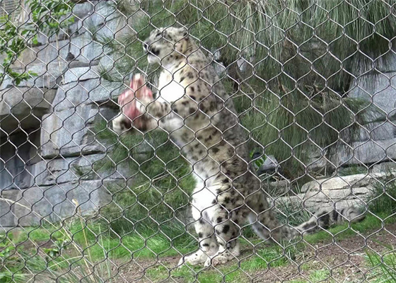 X-Tend durável rede de cabos de aço inoxidável para construção de rede de vedação do zoológico 7 * 7