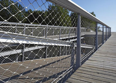 X-tend Decorativo Wire Rope Mesh vedação aço inoxidável 2.0mm