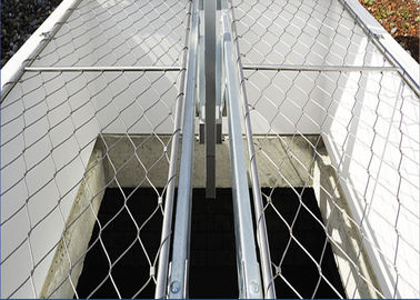 Cabo amigável Mesh Stainless Steel da balaustrada de Eco 3mm