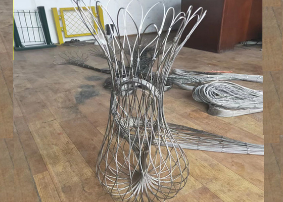 304 Balustrade Cable Mesh Proteção de aço inoxidável Anti-roubo Wire Rope Mesh Saco