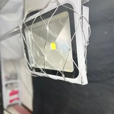 Rede de segurança de cobertura anti-caída de cabos de aço inoxidável 316