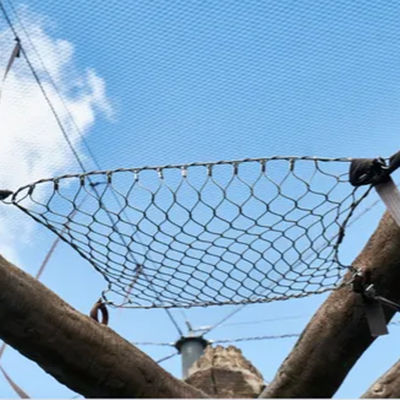 Rede de arame de cabo de aço inoxidável X-Tend para rede anti-caída de aviário de aves