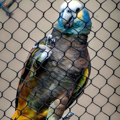 SS 304 316 Grelha de vedação de zoológico Rede de arame elétrico de cabo flexível para aviário de aves