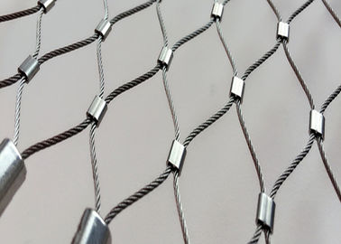 fio flexível Mesh For Net Fence de 60x60mm SS316 Inox