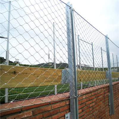 304/316 de corda de aço inoxidável Mesh Flexible da virola X tende