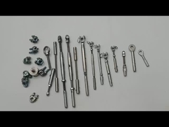 Malha de aço inoxidável da corda