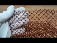 Ecrã de malha de fio de latão impermeável