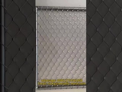 Malha de aço inoxidável da corda