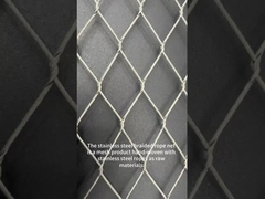 Introdução detalhada à rede de cabos de aço inoxidável