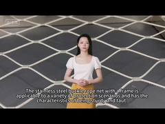 Qual fábrica na China produz a melhor malha de cabo de aço inoxidável