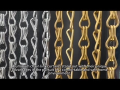 cortina de malha de cadeia