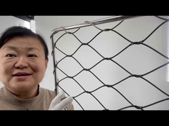 Malha de arame para viveiro de 2mm, tecelagem sarjada, rede de arame de aço inoxidável, rede para pássaros, cerca para zoológico