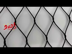 Malha de Cabo com Virola de Aço Inoxidável para Rede de Segurança