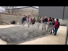 redes de cabos de aço inoxidável