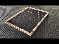 Rede de Cabo de Aço Inoxidável Malha de Metal Flexível Ferrule Zoo