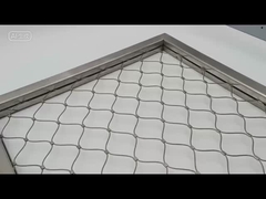 Rede de cordas de fixação de aço inoxidável